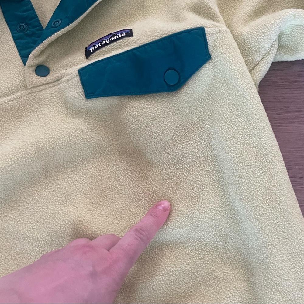 Patagonia Women's Lightweight Synchilla Snap-T Pullover Small - Picture 3 of 7